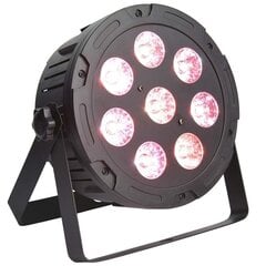 Световой сценический светодиодный прожектор LIGHT4ME TRI PAR 8x9W MKII RGB LED, тонкий, плоский цена и информация | Праздничные декорации | 220.lv