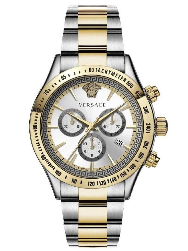 Versace VEV700519 Chrono Classic 44mm 5ATM цена и информация | Vīriešu pulksteņi | 220.lv