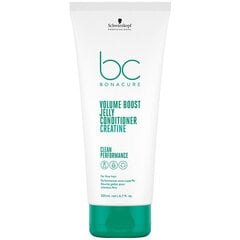 Schwarzkopf Professional BC Bonacure Volume Boost Jelly Conditioner Креатиновый укрепляющий кондиционер для тонких волос без объема 200 мл цена и информация | Бальзамы, кондиционеры | 220.lv