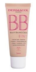 Dermacol BB Beauty Balance Cream 8in1 для сияющей кожи Sand 30 мл цена и информация | Пудры, базы под макияж | 220.lv