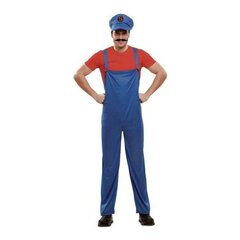 Kostīms Super Plumber (M/l) cena un informācija | Karnevāla kostīmi, maskas un parūkas | 220.lv