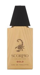 Aromāts vīriešiem Scorpio Collection Gold EDT, 75 ml cena un informācija | Vīriešu smaržas | 220.lv