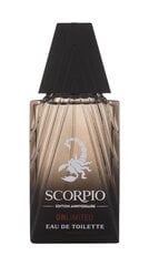 Aromāts vīriešiem Scorpio Unlimited Anniversary Edition EDT, 75 ml cena un informācija | Vīriešu smaržas | 220.lv