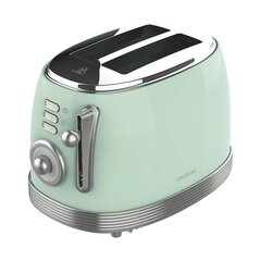 Тостер Cecotec TOAST&amp;TASTE 800 Зеленый 850 W цена и информация | Тостеры для еды | 220.lv