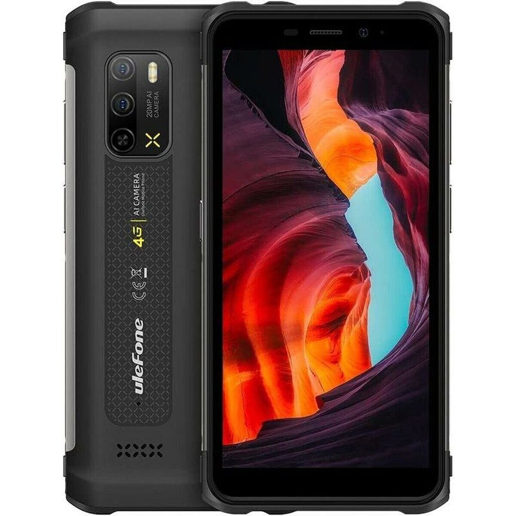 Ulefone Armor X10 Pro, Dual SIM, 4/64GB, Melns цена и информация | Mobilie telefoni | 220.lv