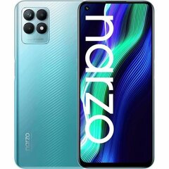 Смартфоны Realme Narzo 50 4G Helio G96 Синий 128 Гб 4 GB RAM 6,6&quot; цена и информация | Мобильные телефоны | 220.lv