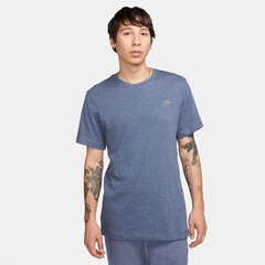 Nike футболка мужская NSW CLUB TEE SUST, синяя цена и информация | Мужские футболки | 220.lv