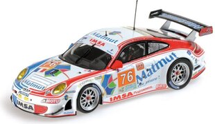 Modelis Minichamps 410106976 Porsche 997 GT3 RSR IMSA cena un informācija | Rotaļlietas zēniem | 220.lv