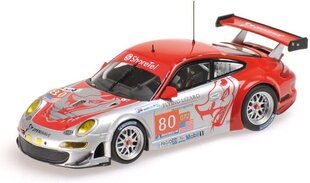 Модель Minichamps 410106980 Porsche 997 GT3 RSR Flying цена и информация | Конструктор автомобилей игрушки для мальчиков | 220.lv