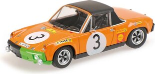 Minichamps 400706503 Porsche 914/6 #3 Waldegaard цена и информация | Конструктор автомобилей игрушки для мальчиков | 220.lv