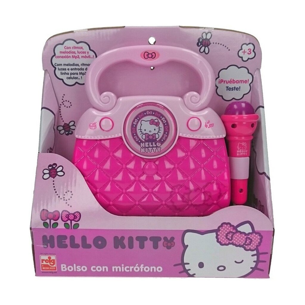 Karaoke Hello Kitty Soma Rozā cena un informācija | Attīstošās rotaļlietas | 220.lv