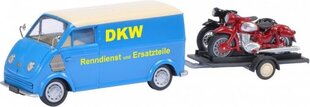Фургон с велосипедным прицепом Schuco GXP-543501, синий цена и информация | Игрушки для мальчиков | 220.lv