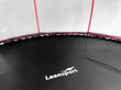 Batuts Lean Sport MAX 366 cm, melns, rozā цена и информация | Batuti | 220.lv