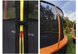 Batuts Lean Sport 305 cm, melns, oranžs cena un informācija | Batuti | 220.lv