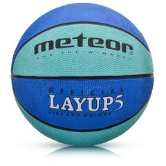 Баскетбольный мяч Meteor layup, размер 5 цена и информация | Баскетбольные мячи | 220.lv