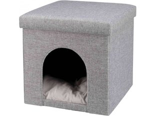 Складной домик Trixie для кошек Alois, 38x40x38 см, серый цена и информация | Лежаки, домики | 220.lv