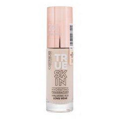 Catrice True Skin Make-up - Hydratační tekutý make-up 30 ml 002 Neutral Ivory #EBC6AB cena un informācija | Grima bāzes, tonālie krēmi, pūderi | 220.lv