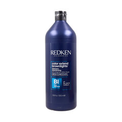 Šampūns Color Extend Brownlights Blue Pigment Redken 1000 ml cena un informācija | Šampūni | 220.lv