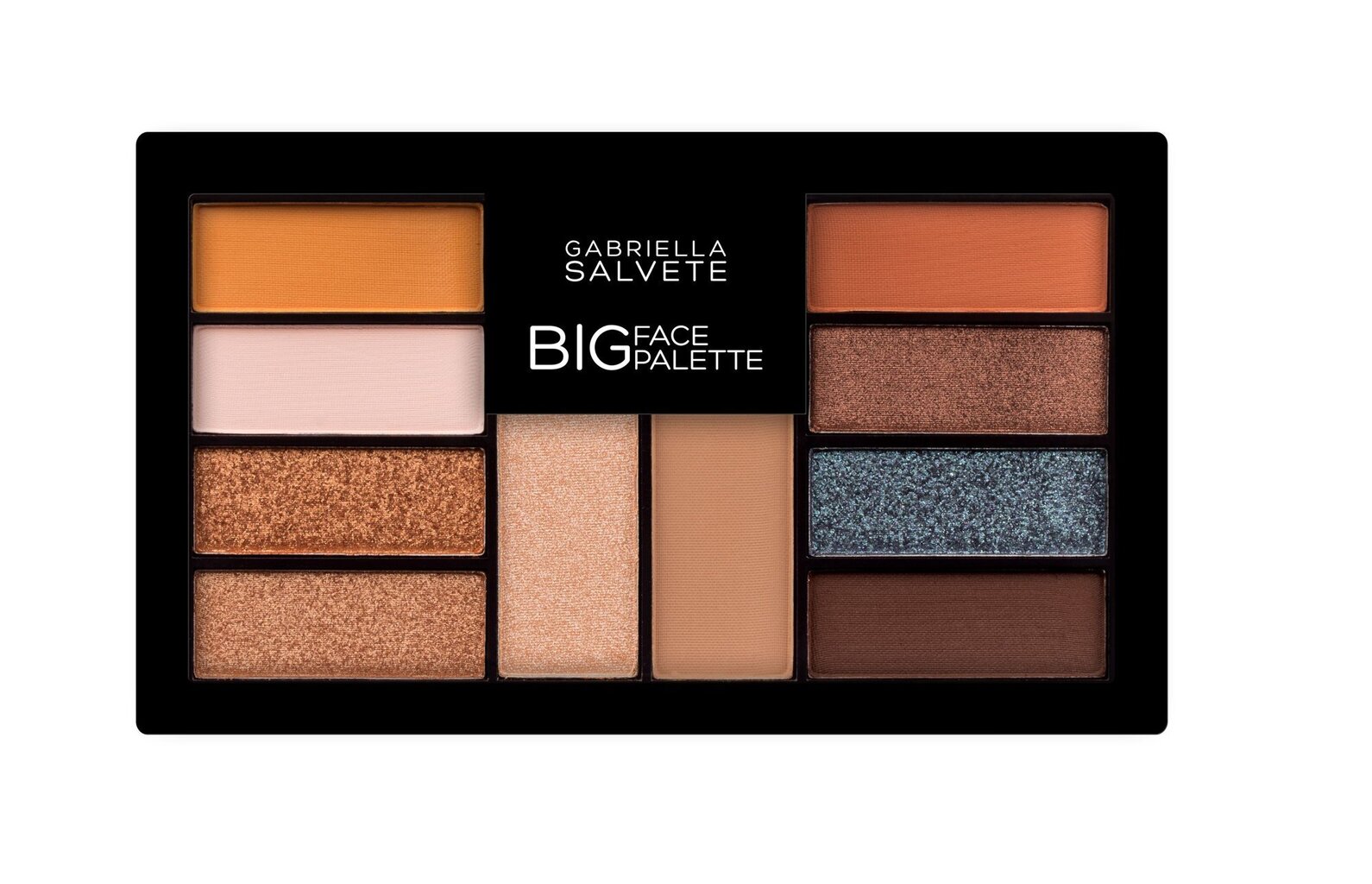 Acu ēnas, bronzeris un izgaismotājs Palette Big Face Palette tonis 02 12 g цена и информация | Acu ēnas, skropstu tušas, zīmuļi, serumi | 220.lv