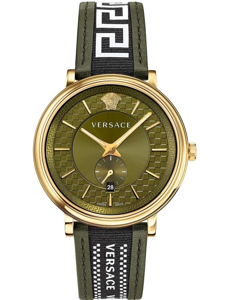 Versace VEBQ01519 V-Circle vīriešu pulkstenis 42 mm cena un informācija | Vīriešu pulksteņi | 220.lv