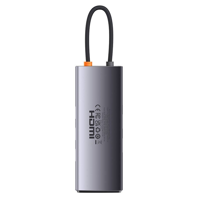 Hub 8in1 Baseus StarJoy Series, USB-C to 3x USB 3.1 + HDMI + USB-C PD + RJ45 + microSD|SD cena un informācija | Adapteri un USB centrmezgli | 220.lv