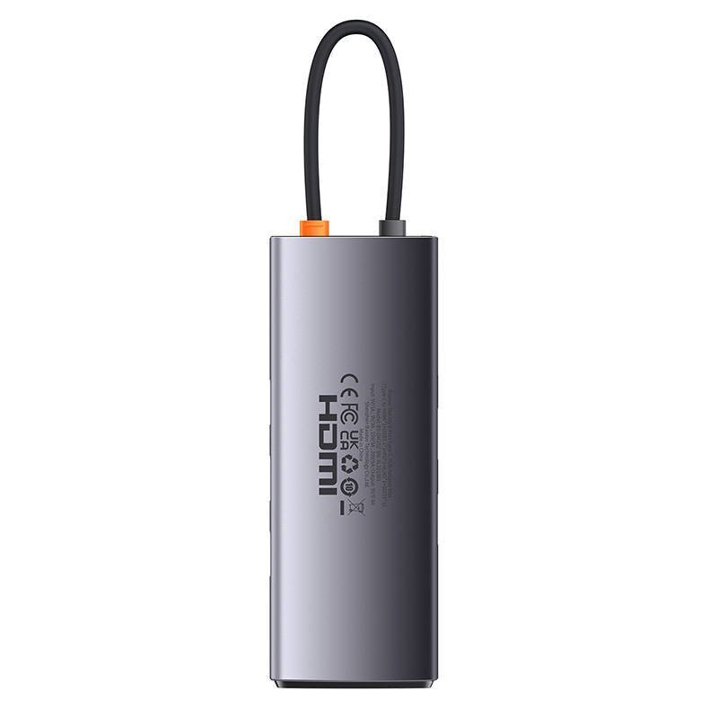 Hub 8in1 Baseus StarJoy Series, USB-C to 3x USB 3.1 + HDMI + USB-C PD + RJ45 + microSD|SD цена и информация | Adapteri un USB centrmezgli | 220.lv