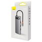 Hub 8in1 Baseus StarJoy Series, USB-C to 3x USB 3.1 + HDMI + USB-C PD + RJ45 + microSD|SD цена и информация | Adapteri un USB centrmezgli | 220.lv