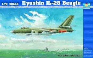 Trumpeter Plastmasas modelis Ilyushin IL-28 Beagle цена и информация | Коллекционные модели автомобилей | 220.lv