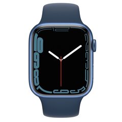 Apple Watch Series 7 45mm Aluminium GPS+Cellular Blue (atnaujnināts, stāvoklis A) cena un informācija | Viedpulksteņi (smartwatch) | 220.lv