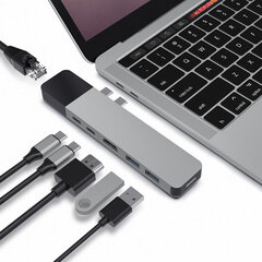 USB-разветвитель Targus GN28N-GRAY цена и информация | Адаптеры и USB разветвители | 220.lv