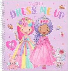 Princess Mimi krāsojamā grāmata ar uzlīmēm Dress Me Up "Chic Princess" , 12019 cena un informācija | Krāsojamās grāmatas | 220.lv