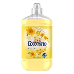 Кондиционер для белья Coccolino Happy Yellow, 1800 мл цена и информация | Средства для стирки | 220.lv