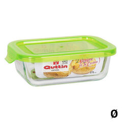 Контейнер для еды Quttin, зеленый цена и информация | Посуда для хранения еды | 220.lv