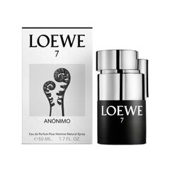 Туалетная вода Loewe 7 Anonimo EDP для мужчин, 50 мл цена и информация | Мужские духи | 220.lv