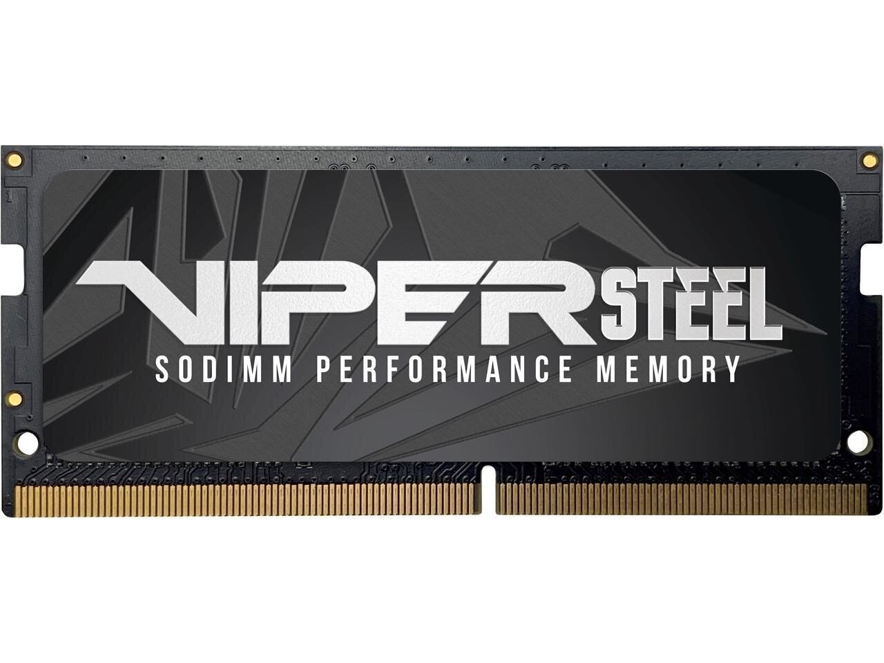 Patriot Viper Steel, 16GB, DDR4, 2666MHz, SO-DIMM (PVS416G320C8S) cena un informācija | Operatīvā atmiņa (RAM) | 220.lv