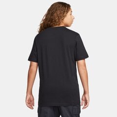 Nike t-krekls vīriešiem NSW TEE 12MO JDI, melns cena un informācija | Vīriešu T-krekli | 220.lv