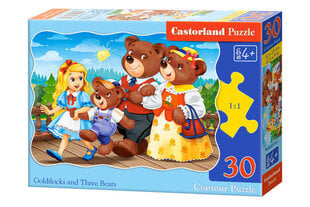 Puzle Castorland Goldilocks and three Bears, 30 daļas. цена и информация | Пазлы | 220.lv