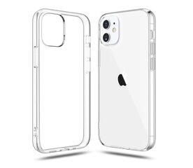 Hallo Clear Case 2mm Aizmugurējais silikona apvalks Apple iPhone 14 Plus / Caurspīdīgs цена и информация | Чехлы для телефонов | 220.lv