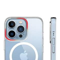 Силиконовый чехол Mocco MagSafe Back Case для Apple iPhone 14 Pro Max, Прозрачный цена и информация | Чехлы для телефонов | 220.lv