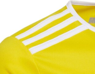 Футболка Adidas TeamWear, желтая цена и информация | Футбольная форма и другие товары | 220.lv