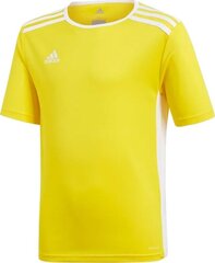 T-krekls Adidas TeamWear, dzeltens cena un informācija | Futbola formas un citas preces | 220.lv