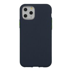 Mocco Soft Cream Silicone Back Case Aizmugurējais Silikona Apvalks Priekš Samsung Galaxy S21 Plus Tumši Zils cena un informācija | Telefonu vāciņi, maciņi | 220.lv