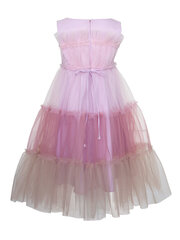 Kleita meitenēm SLY Tulle Multicolor Pink, rozā цена и информация | Платья для девочек | 220.lv