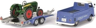 Pikaps ar piekabi Schuco GXP-543503, zils cena un informācija | Rotaļlietas zēniem | 220.lv