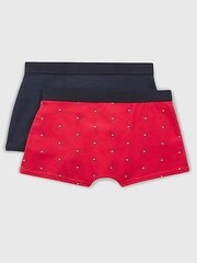 Bokseršorti TOMMY HILFIGER TР Monogram Print 2-Pack cena un informācija | Zēnu apakšveļa | 220.lv