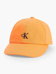 Cepure CALVIN KLEIN, oranža cena un informācija | Cepures, cimdi, šalles zēniem | 220.lv