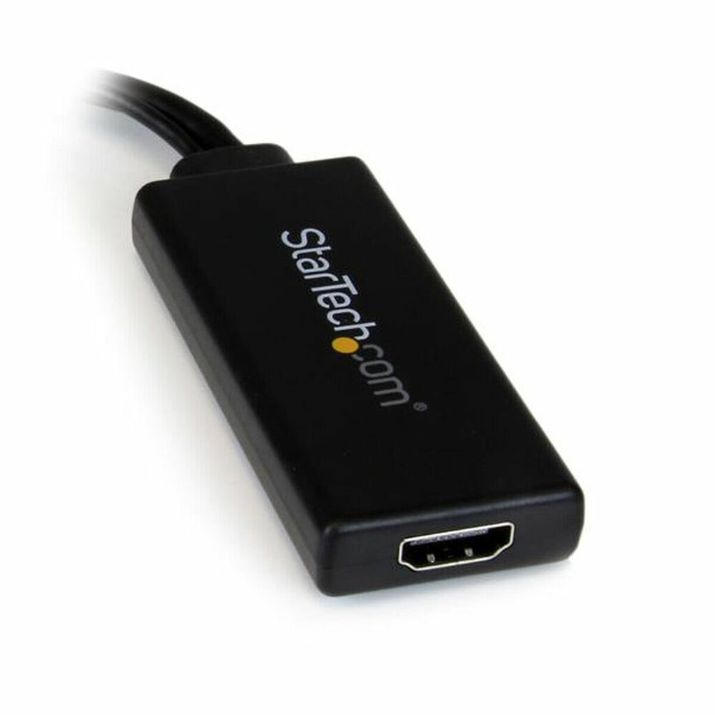 HDMI uz VGA Adapteris Startech VGA2HDU, Melns cena un informācija | Kabeļi un vadi | 220.lv