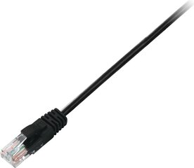 Жесткий сетевой кабель UTP кат. 6 V7 V7CAT6UTP-03M-BLK-1E цена и информация | Кабели и провода | 220.lv