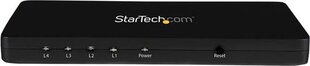 HDMI-переключатель Startech ST124HD4K цена и информация | Адаптеры и USB разветвители | 220.lv