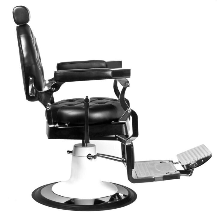 Profesionāls friziera krēsls Gabbiano Imperator, melns cena un informācija | Mēbeles skaistumkopšanas saloniem | 220.lv